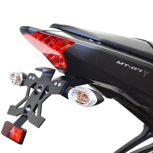 Top block black license plate holder - blackRef: tb0325 / spey31