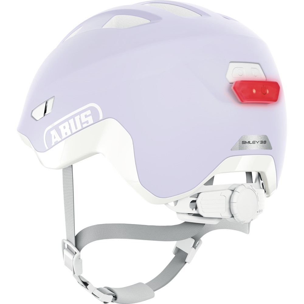 ABUS Smiley 3.0 ACE LED Kids Helmet - pure lavender