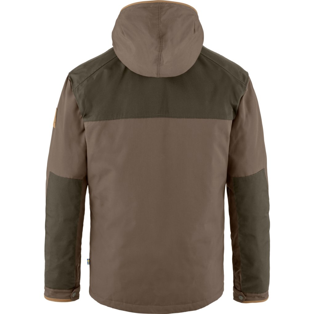 Fjällräven Greenland No. 1 Down Jacket Men - suede brown/dark olive