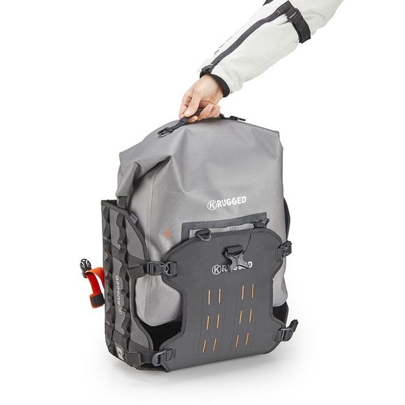 Kappa K'RUGGED Saddlebags - AV07 (2 x 30 liters) Universal - BlackRef: kp1491 / av07