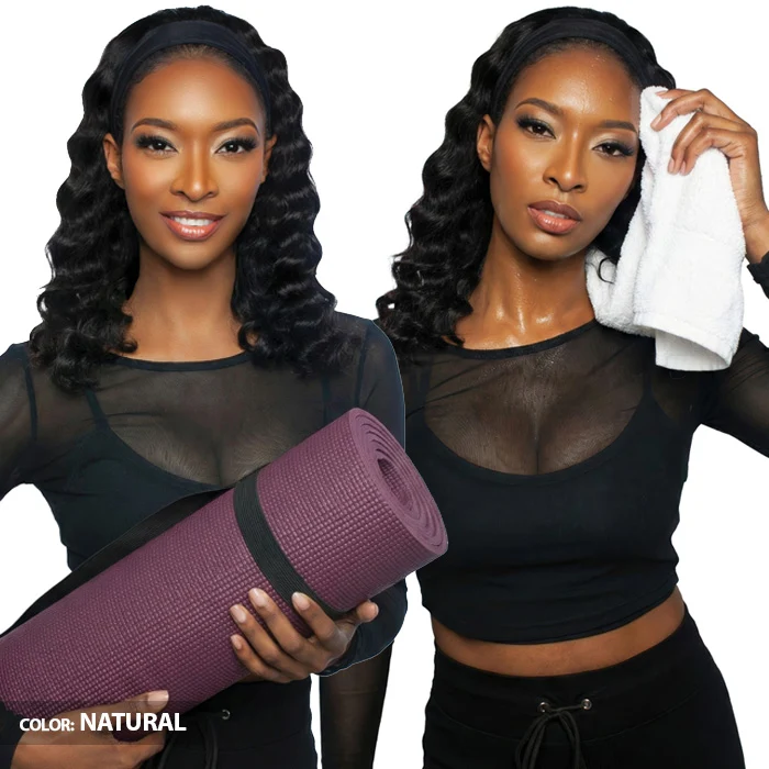 Mane Concept Trill 100% Unprocessed Virgin Remy Hair Glueless Headband Wig - TRHB204 LOOSE DEEP 18