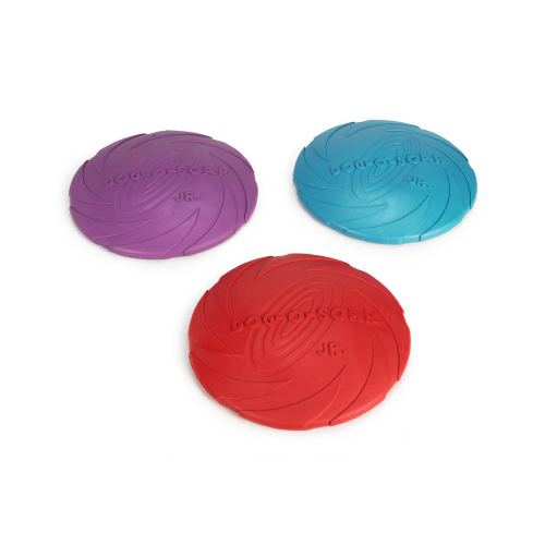Beeztees Dog O Soar Frisbee Rubber - 18cm