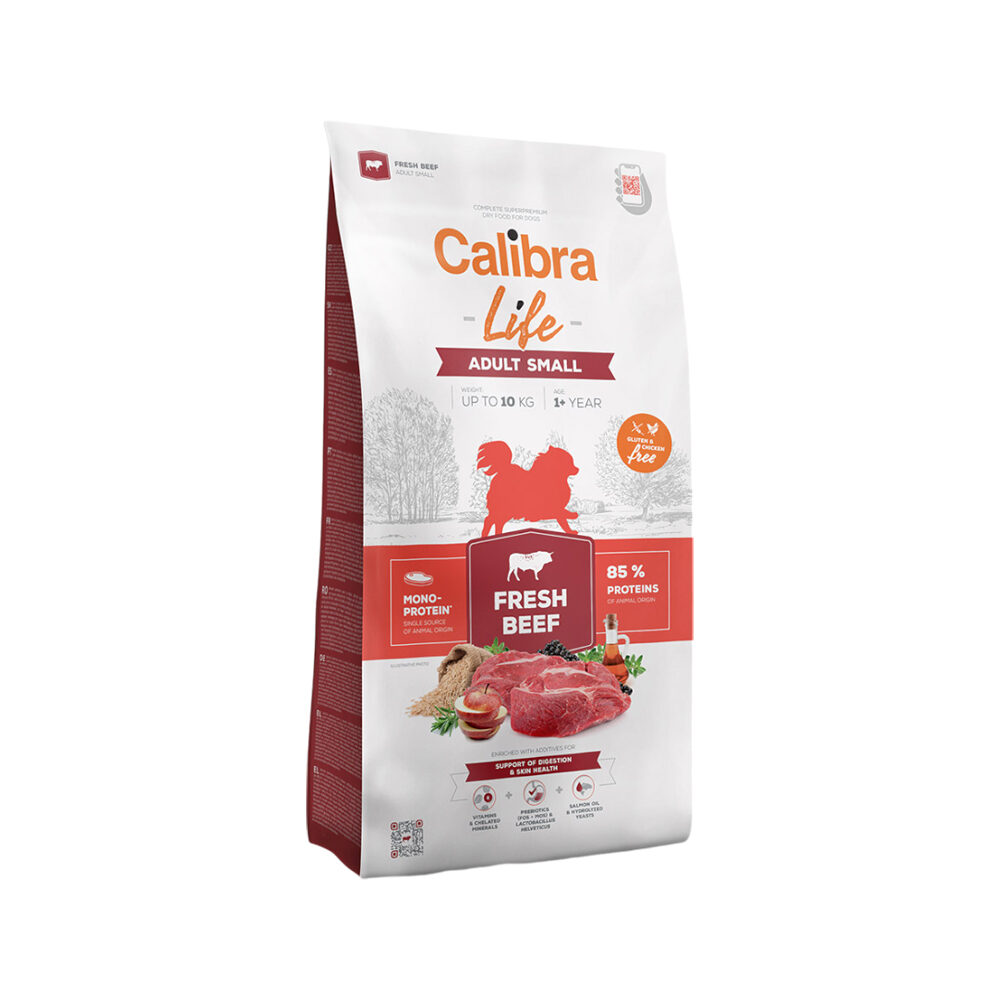 Calibra Dog Life Adult Small Breed - Beef - 1.5 kg