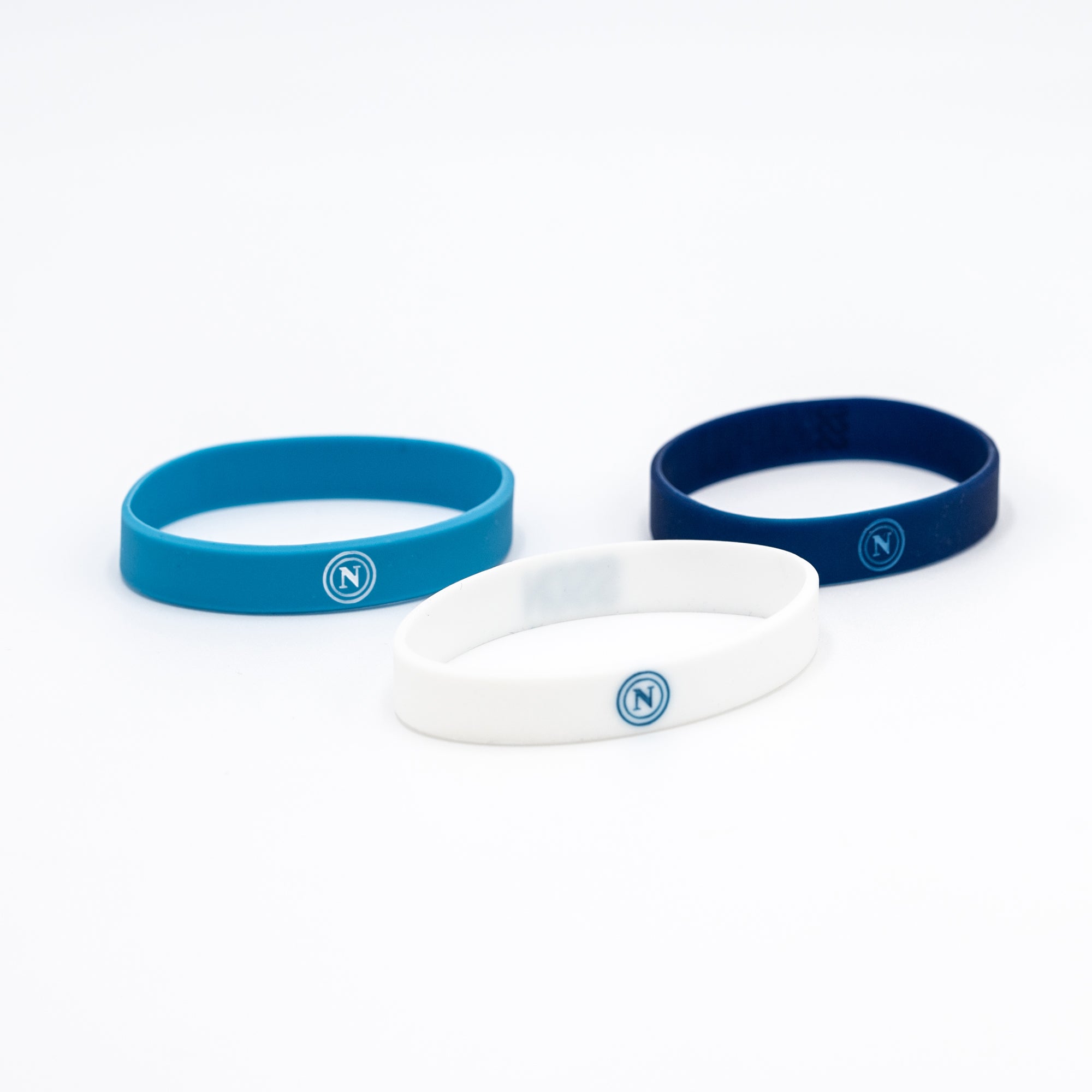 SSC Napoli Set of 3 Bracelets
