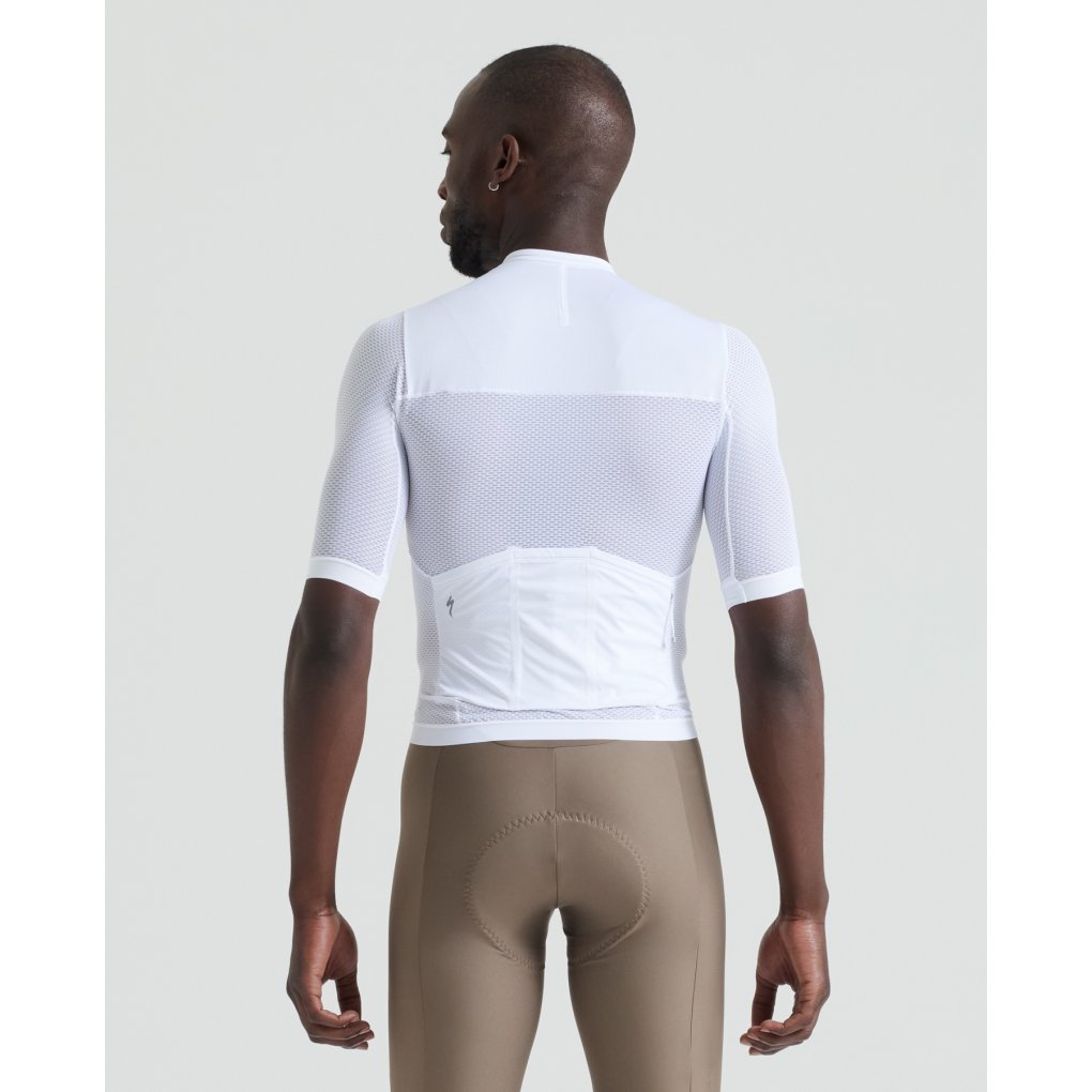 Specialized Prime Lt Short Sleeve Jersey Men - white
