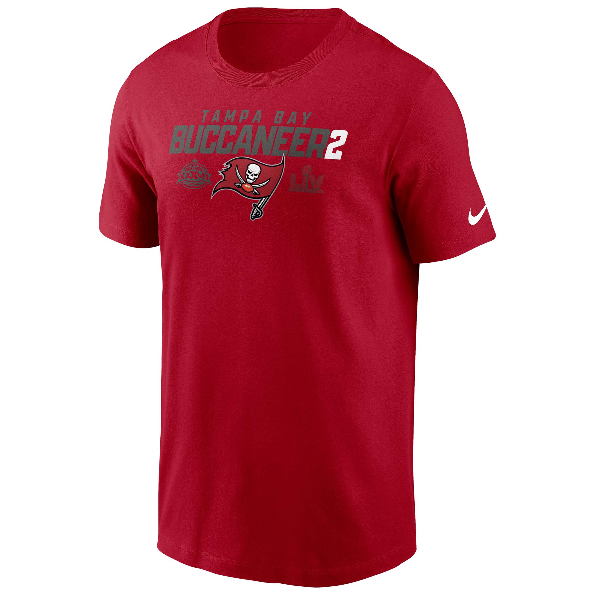 Tampa Bay Buccaneers Super Bowl Nike Essential NFL T-Shirt Red