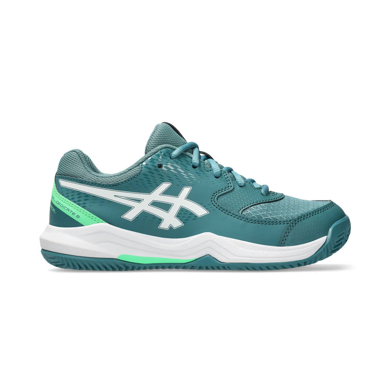 ASICS GEL-DEDICATE 8 PADEL GS GREEN JUNIOR 1044A064