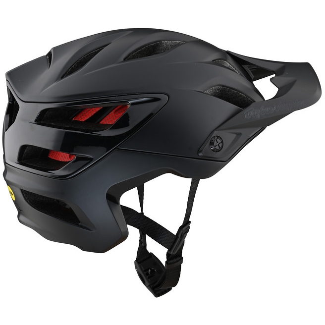 Troy Lee Designs A3 MIPS Helmet - Uno Black