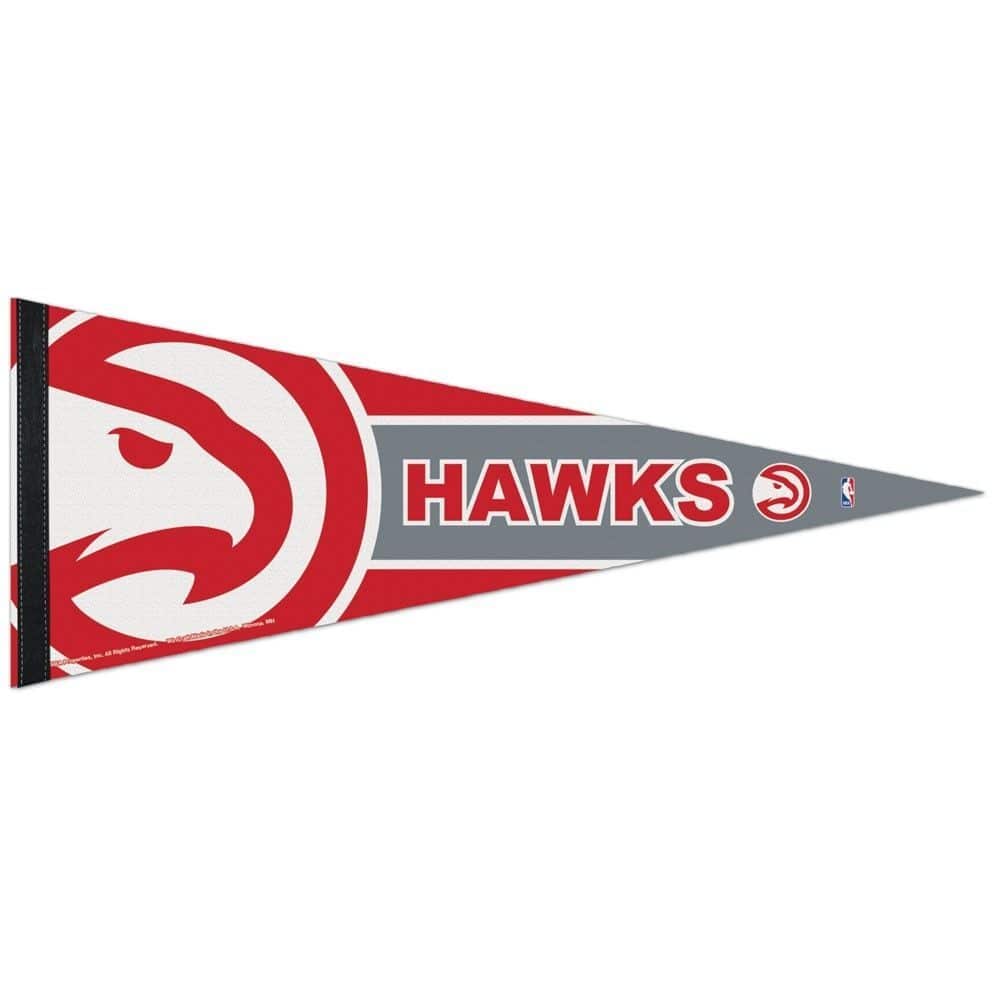 Atlanta Hawks Big Logo Premium NBA Pennant