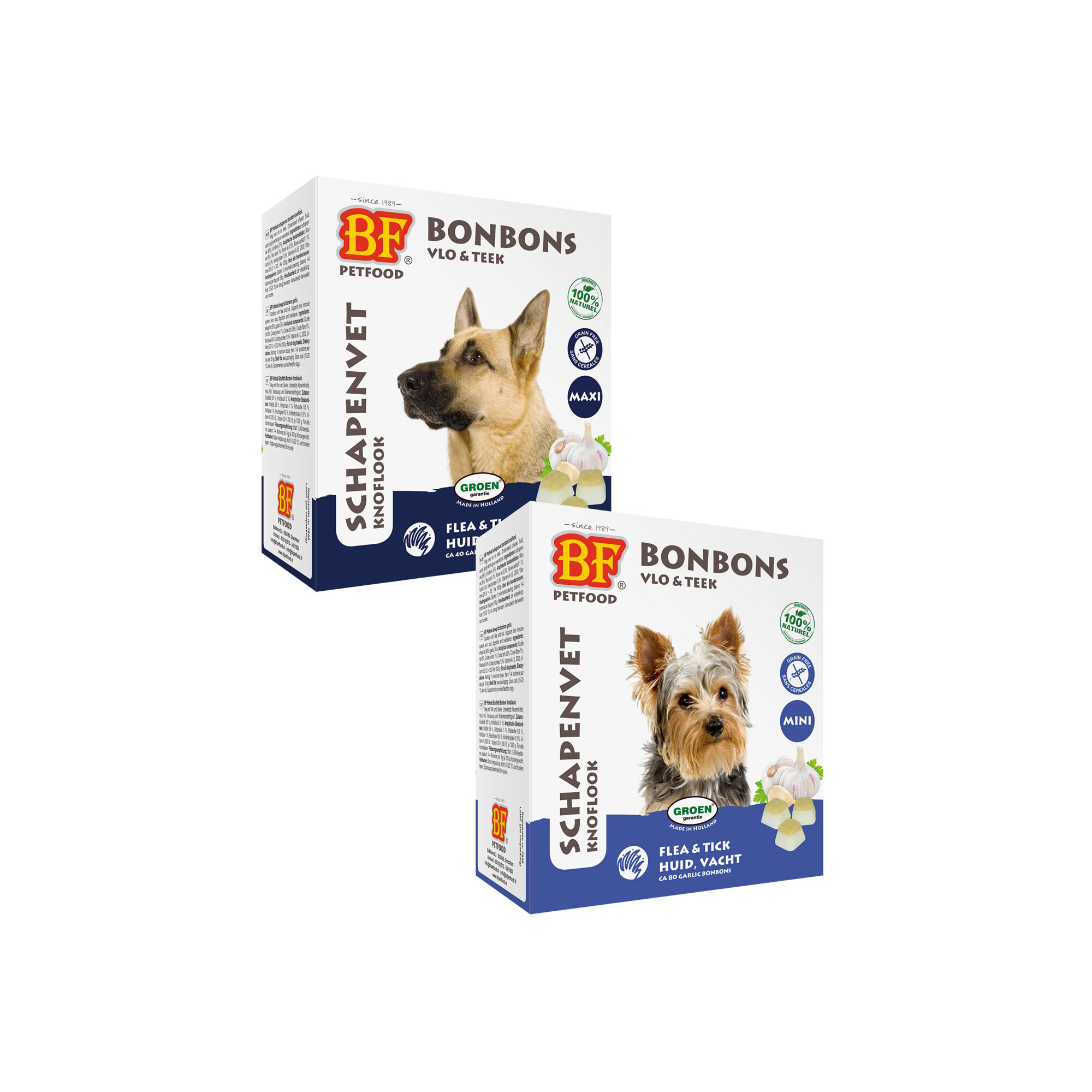 Biofood Sheep Fat Garlic - 40 Snacks