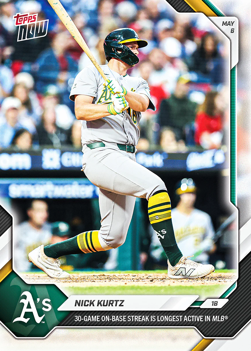 Nick Kurtz - 2026 MLB Topps NOW® - Card 173 - PR: 966