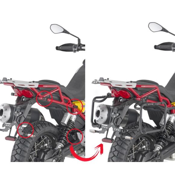 Givi PL ONE FIT MONOKEY Case MountRef : PLOR8203MK