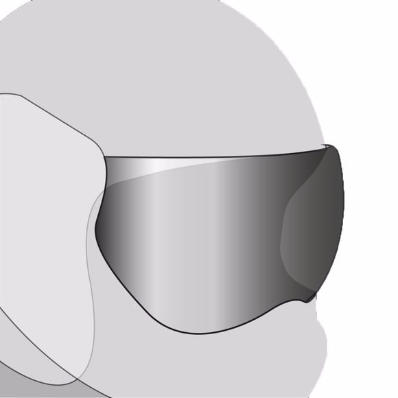 ROOF IRIDIUM helmet screen - DESMO - Gray / IridiumRef: RO0139 / 10238200