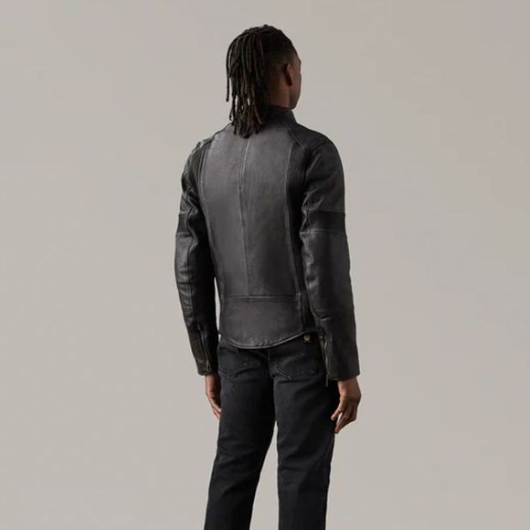 Belstaff Vanguard - Black Motorcycle JacketRef: BT0091
