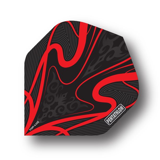 Pentathlon Flights lines black red