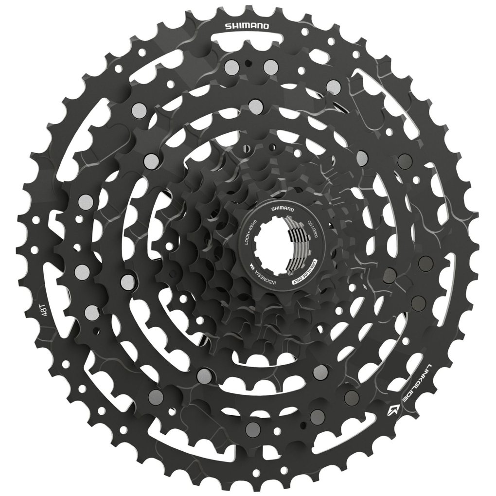 Shimano CS-LG300 Cassette - LinkGlide | 10-speed - 11-48 Teeth