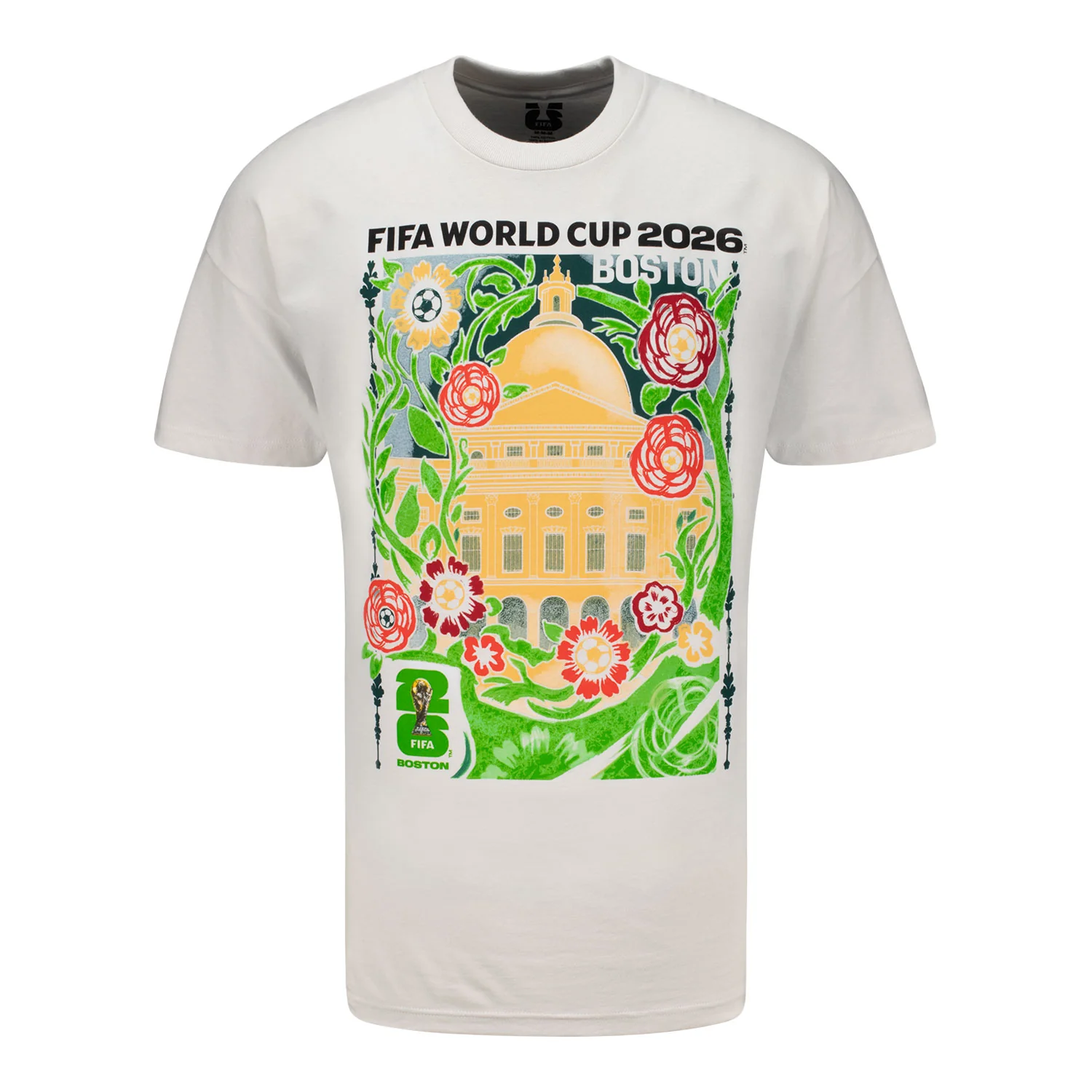 2026 Soccer Fan Collection Boston Homestyle T-Shirt - Unisex