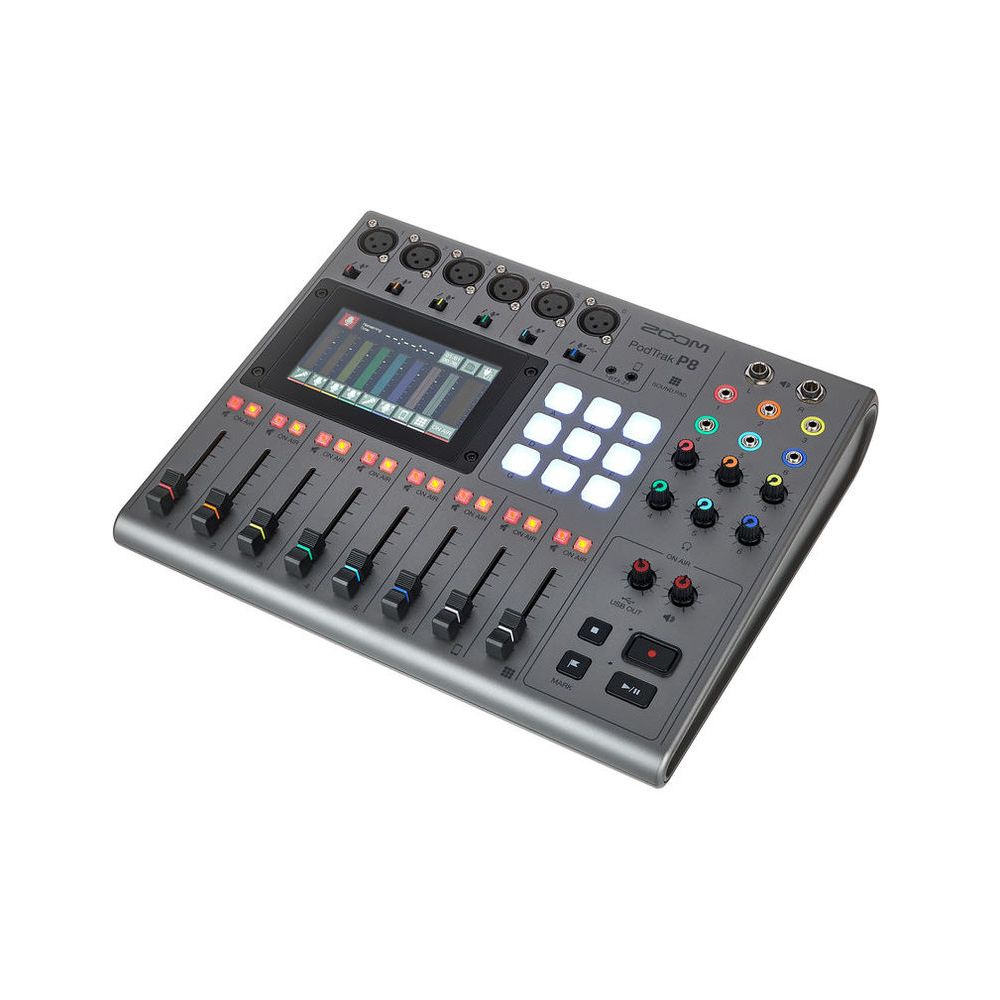 Zoom PodTrak P8 Podcast Mic Set – Thomann Ireland