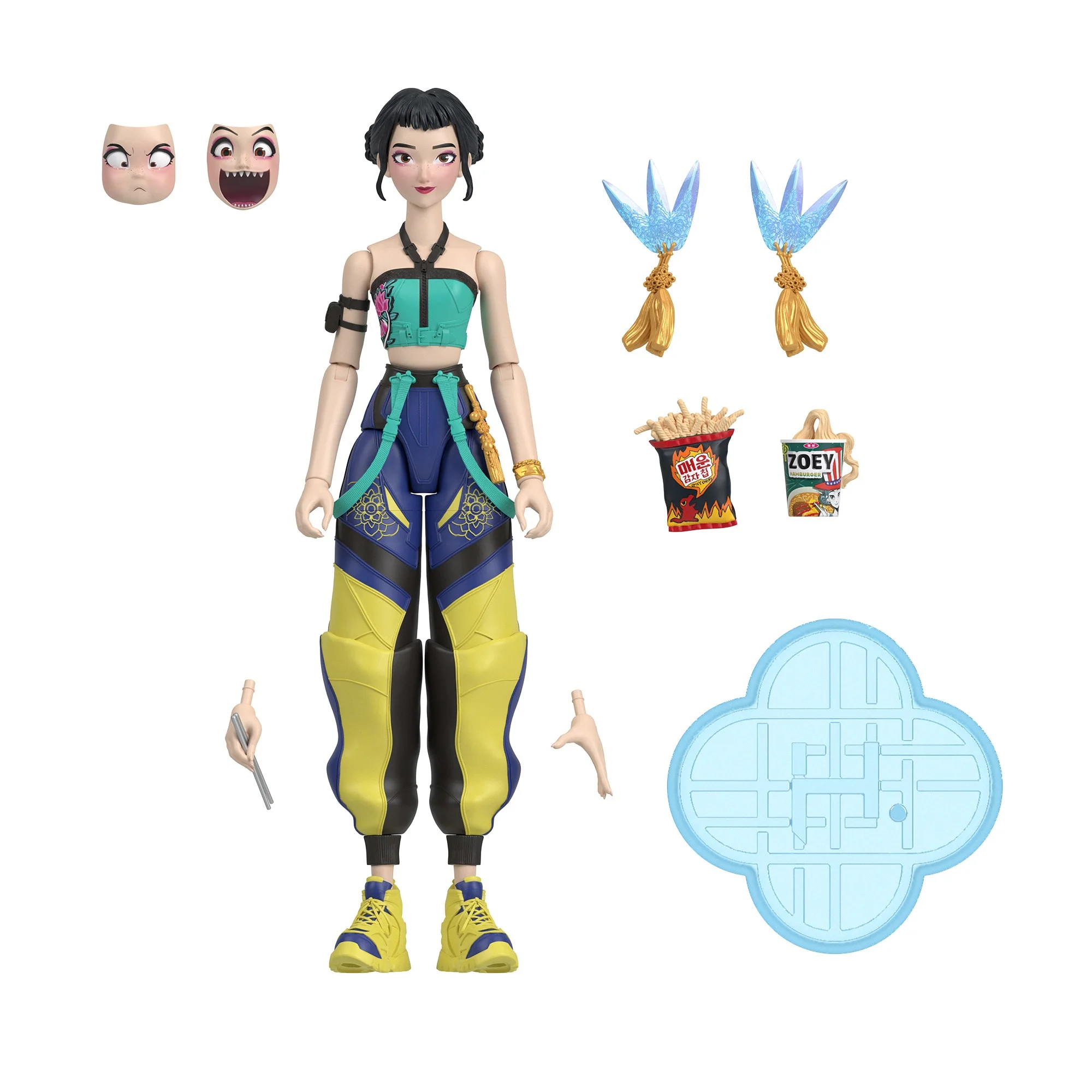 KPop Demon Hunters Zoey Action Figure