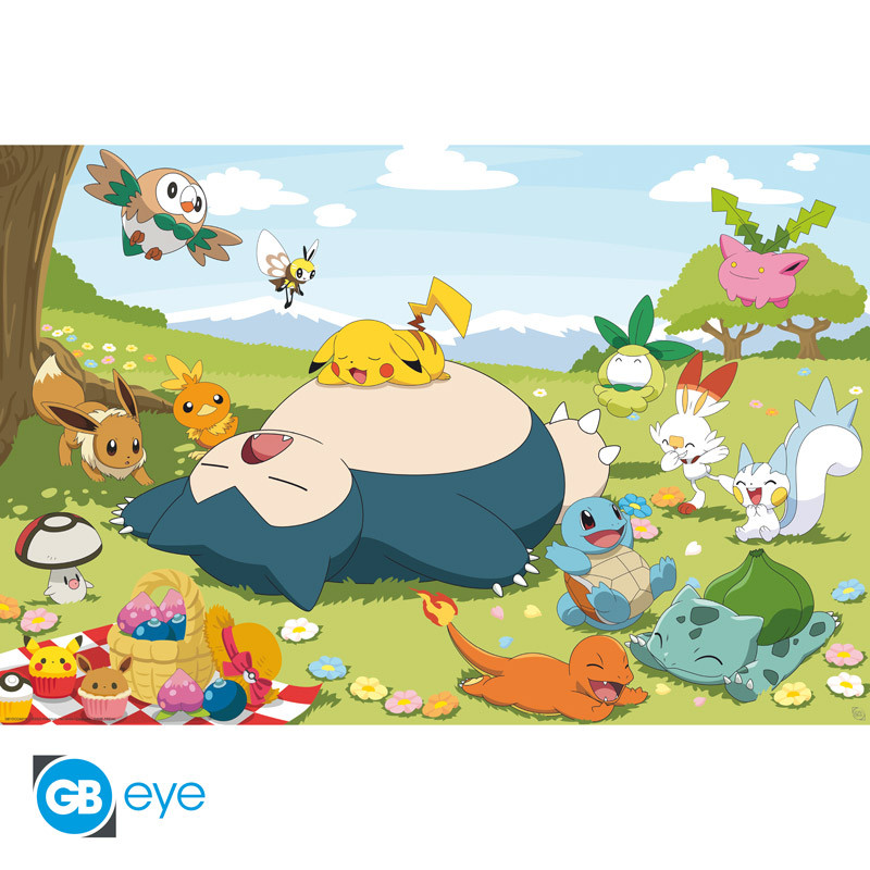 POKEMON Poster Picnic Day (91.5x61cm)