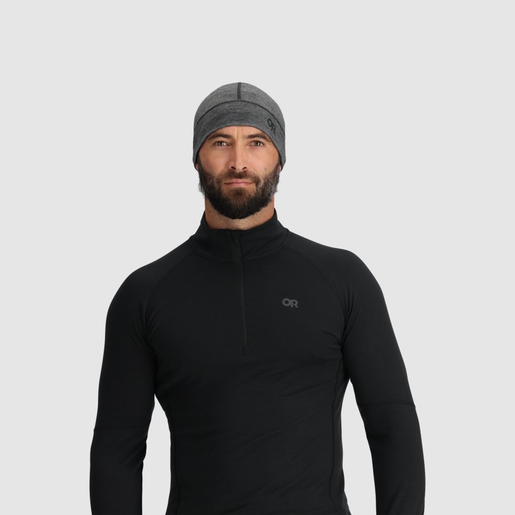 Outdoor Research Alpine Onset Merino 150 Beanie - black heather