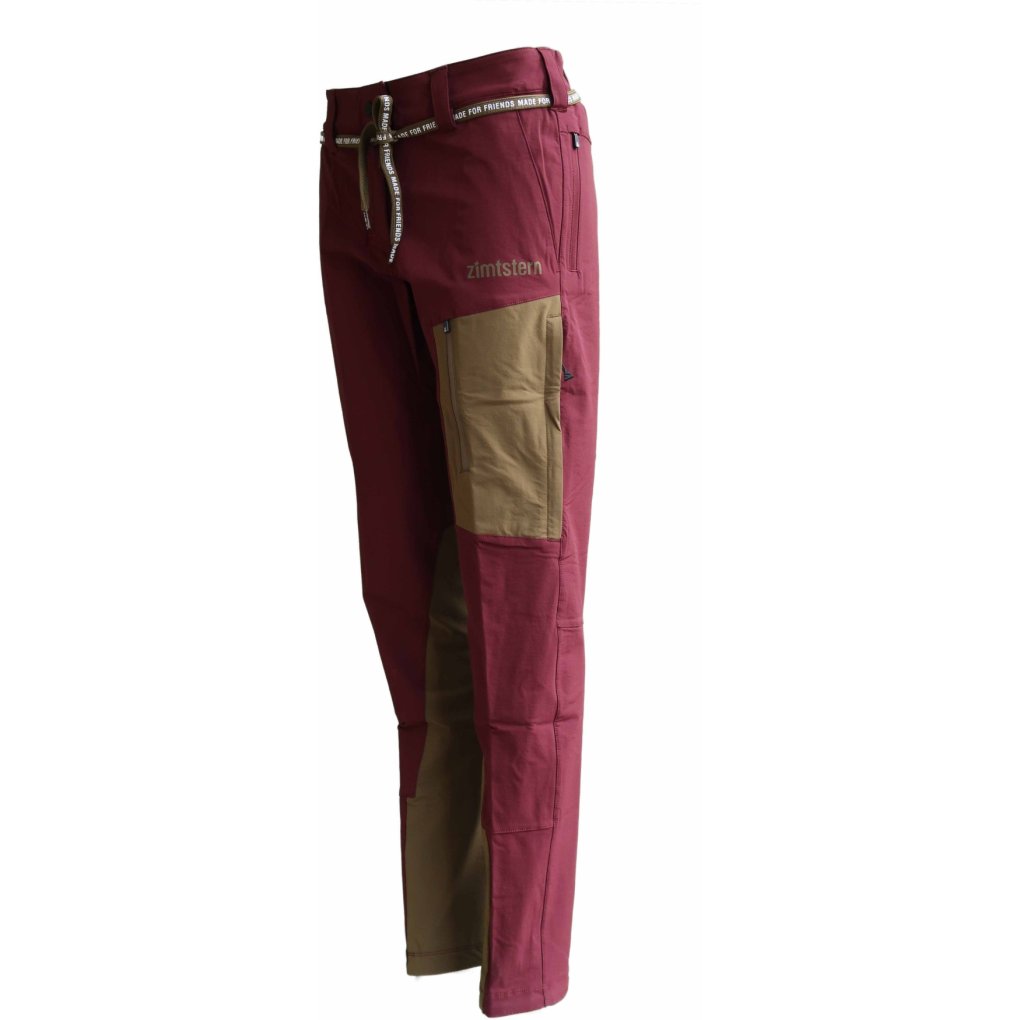 Zimtstern Xalpz Tech Pants Women - Windsor Wine / Military Olive