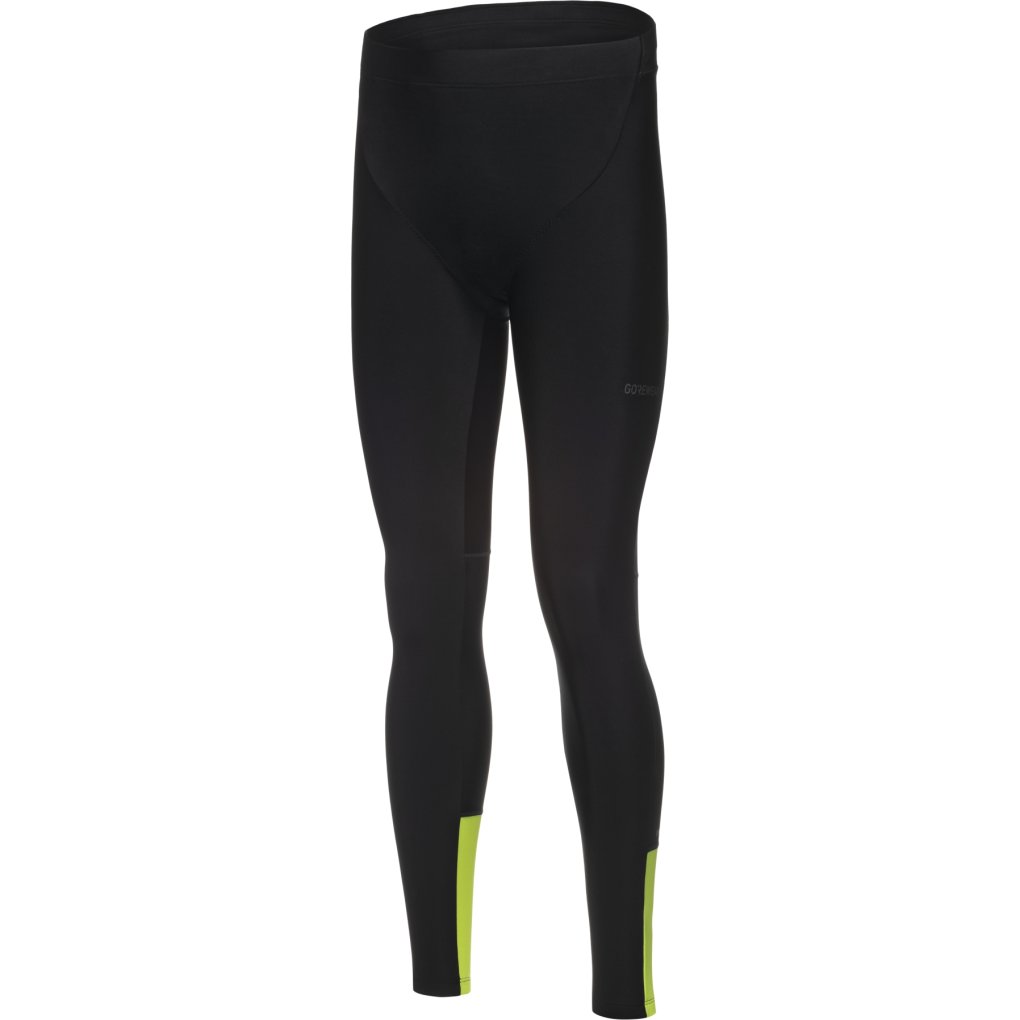 GOREWEAR SWIFTRIDE Thermo Tights Men - black / neon yellow 9908