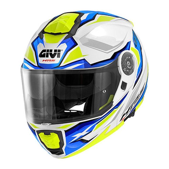 Casque modulable Givi X.27 SECTOR - WHITE - Blanc / BleuRef : GI1566