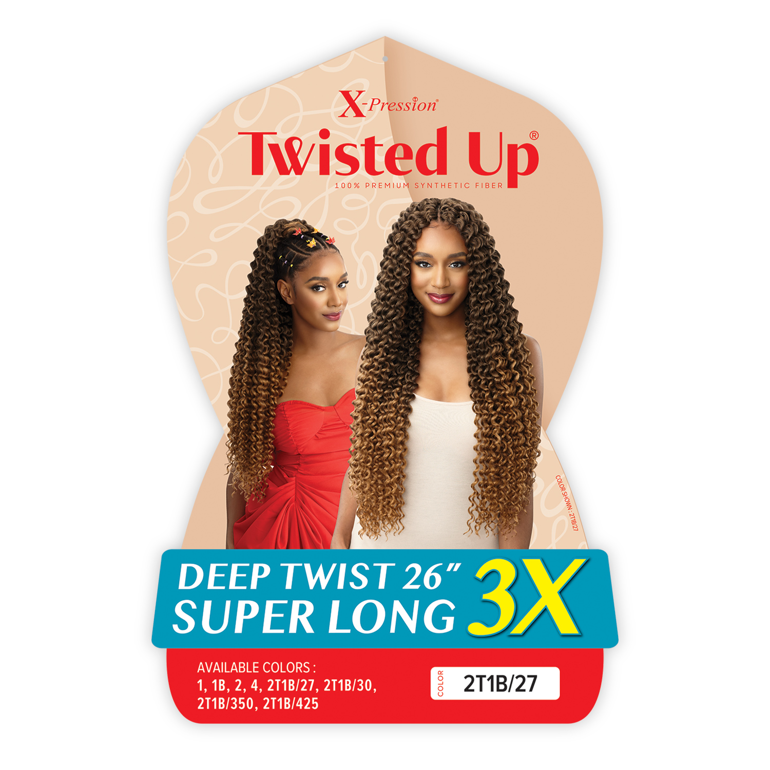 Outre Crochet Braids X-Pression Twisted Up Super Long 3X Deep Twist 26