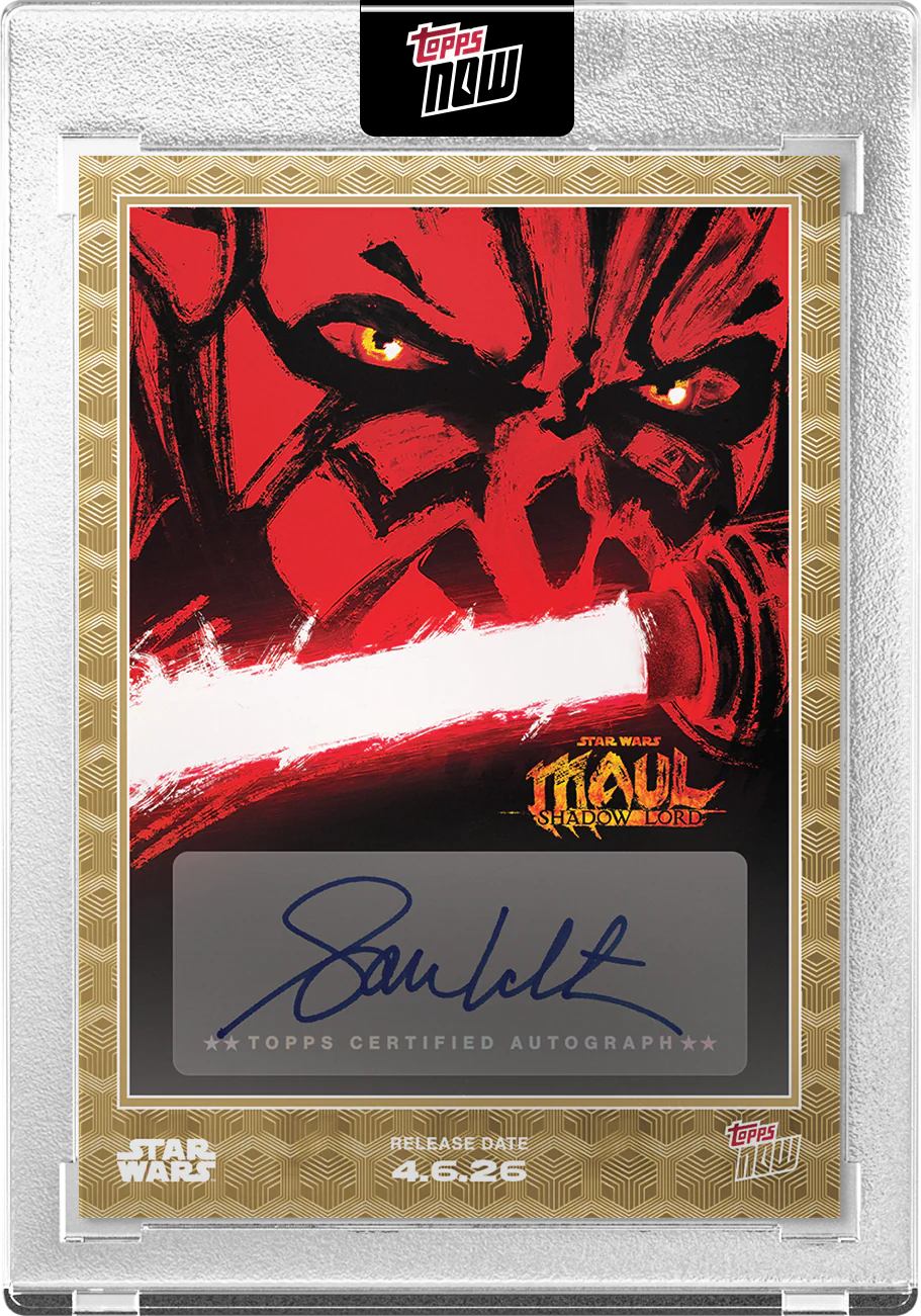 2026 Star Wars Topps NOW® Maul – Shadow Lord - PR: 11984