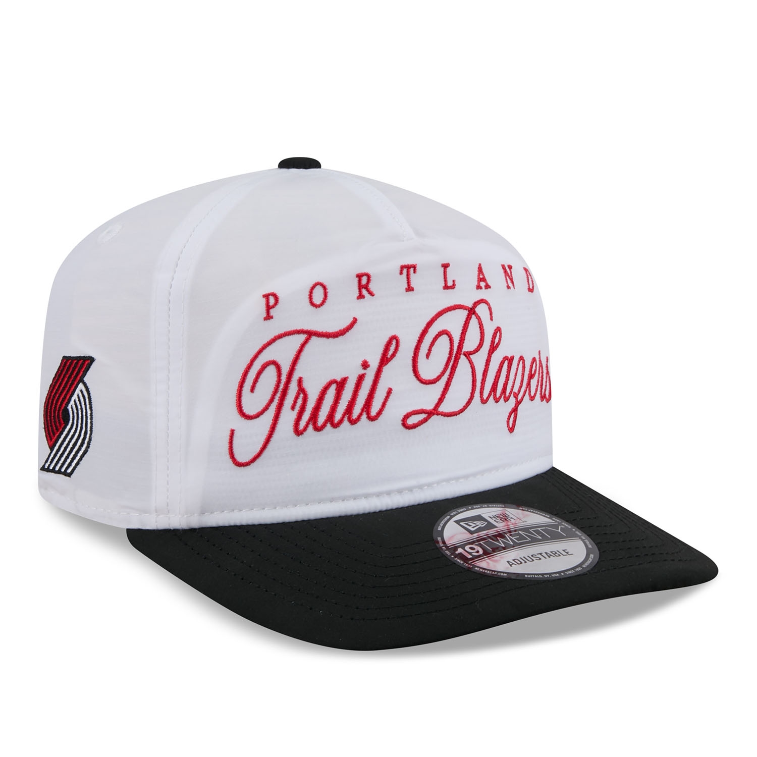Portland Trail Blazers 2025 NBA Draft 19Twenty Adjustable Cap OTC White