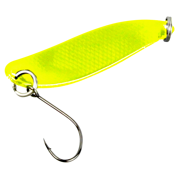 FTM Trout Spoon Hammer (3.2 g, Yellow\/Pink UV)