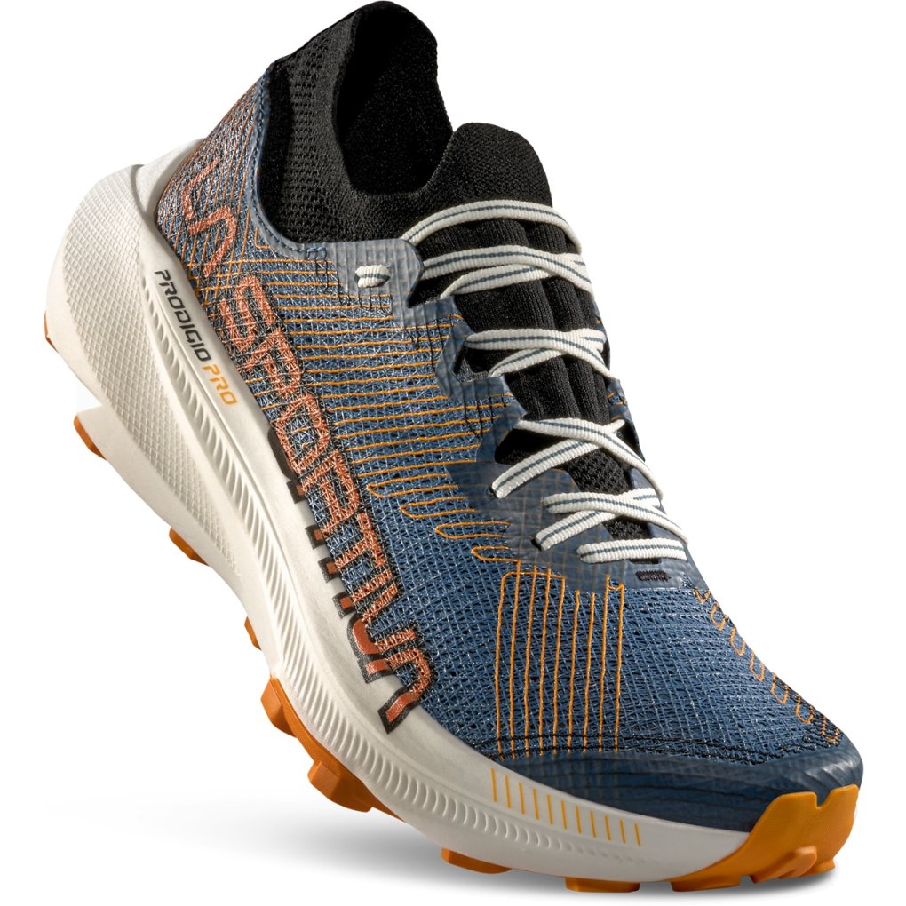 La Sportiva Prodigio Pro Running Shoes Men - Hurricane/Apricot