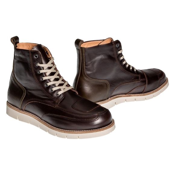 Helstons LIBERTY Aniline Waxed Leather Riding Shoes - BrownRef: HS0805
