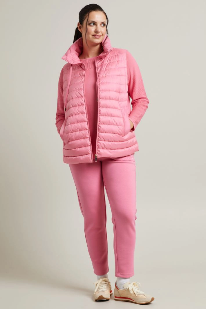 Padded gilet - PINK