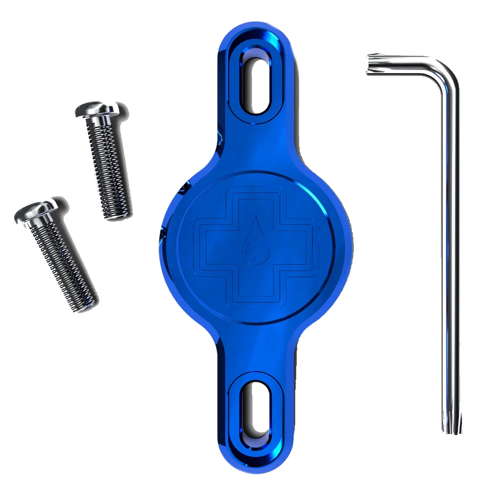 Muc-Off Secure Tag Holder 2.0 - blue