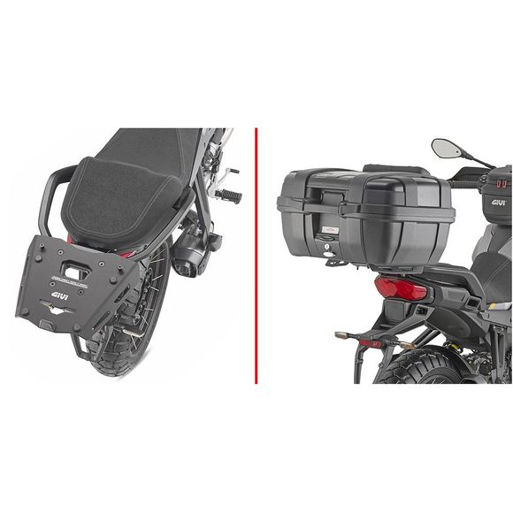 Givi Monorack Top Case MountMOTO GUZZI 1200 STELVIO - 2024 - 2025Ref: Gi2221 / Sra8208