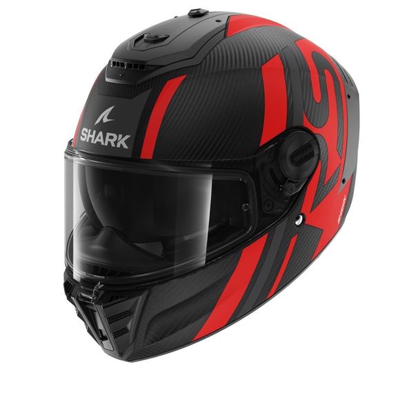 Shark Spartan RS Carbon Shawn Mat - BlackRef : SH1680-C53882