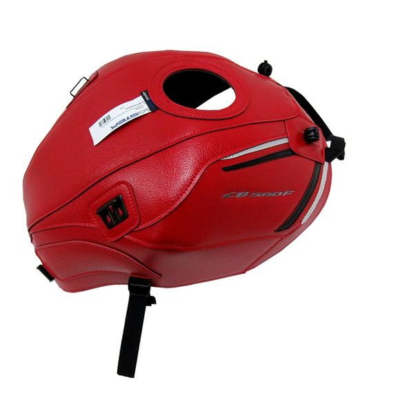 Bagster tank cover RED DECO SILVER/BLACKRef: 1764A