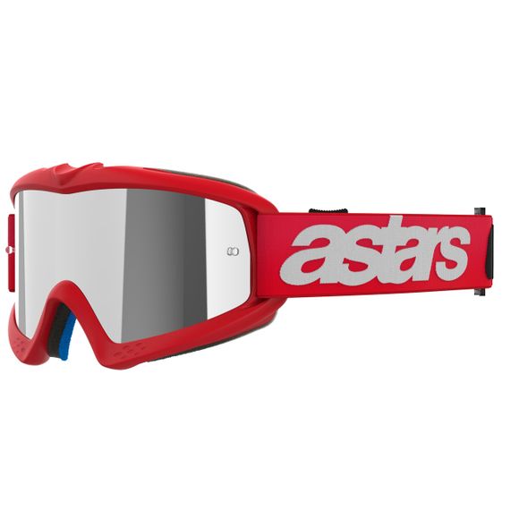 Cross Alpinestars Mask Vision Blaze Enfant Iridium 2025 - Black / RedRef: ap3766 / 5140425-3094-os