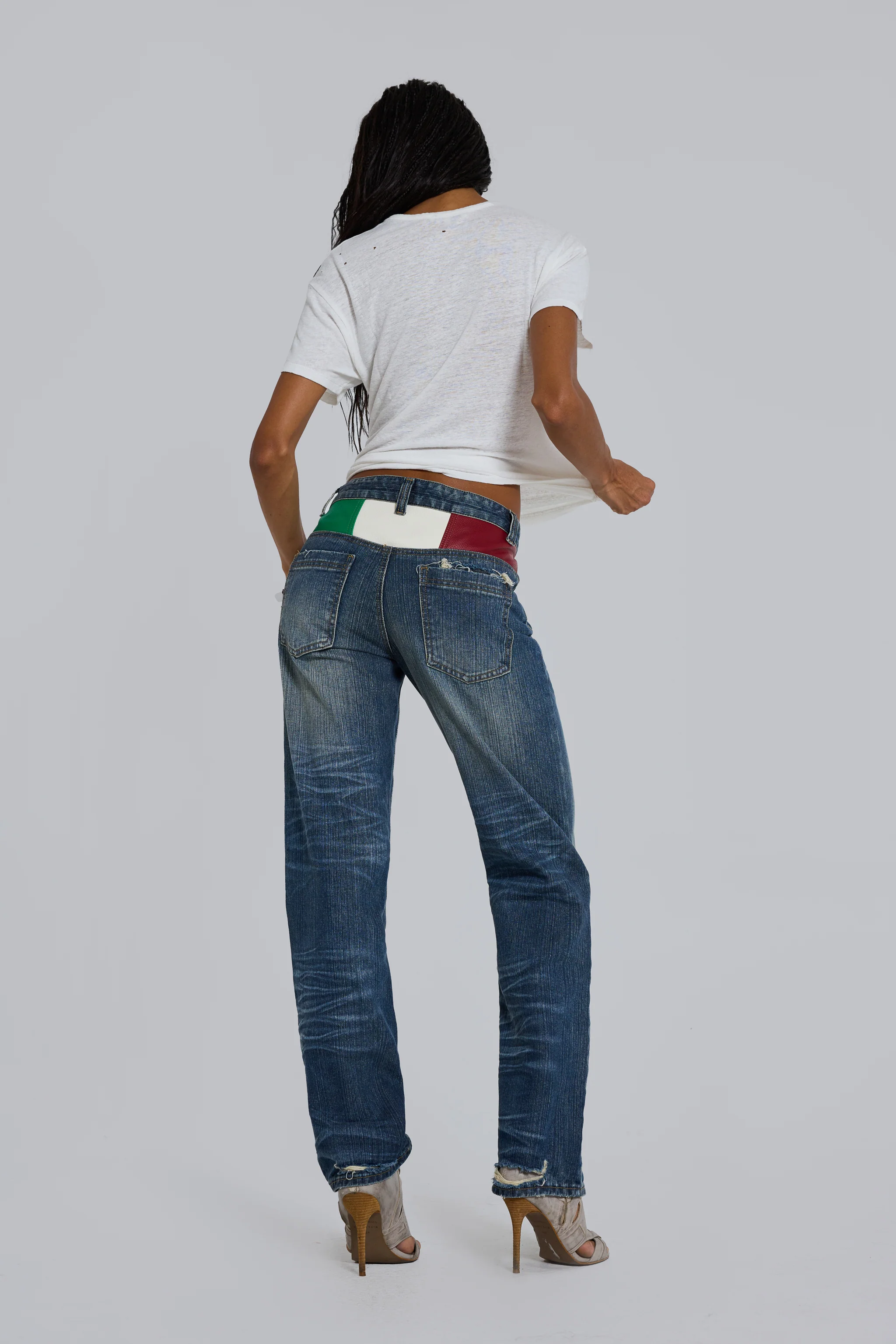 Slub White T-Shirt