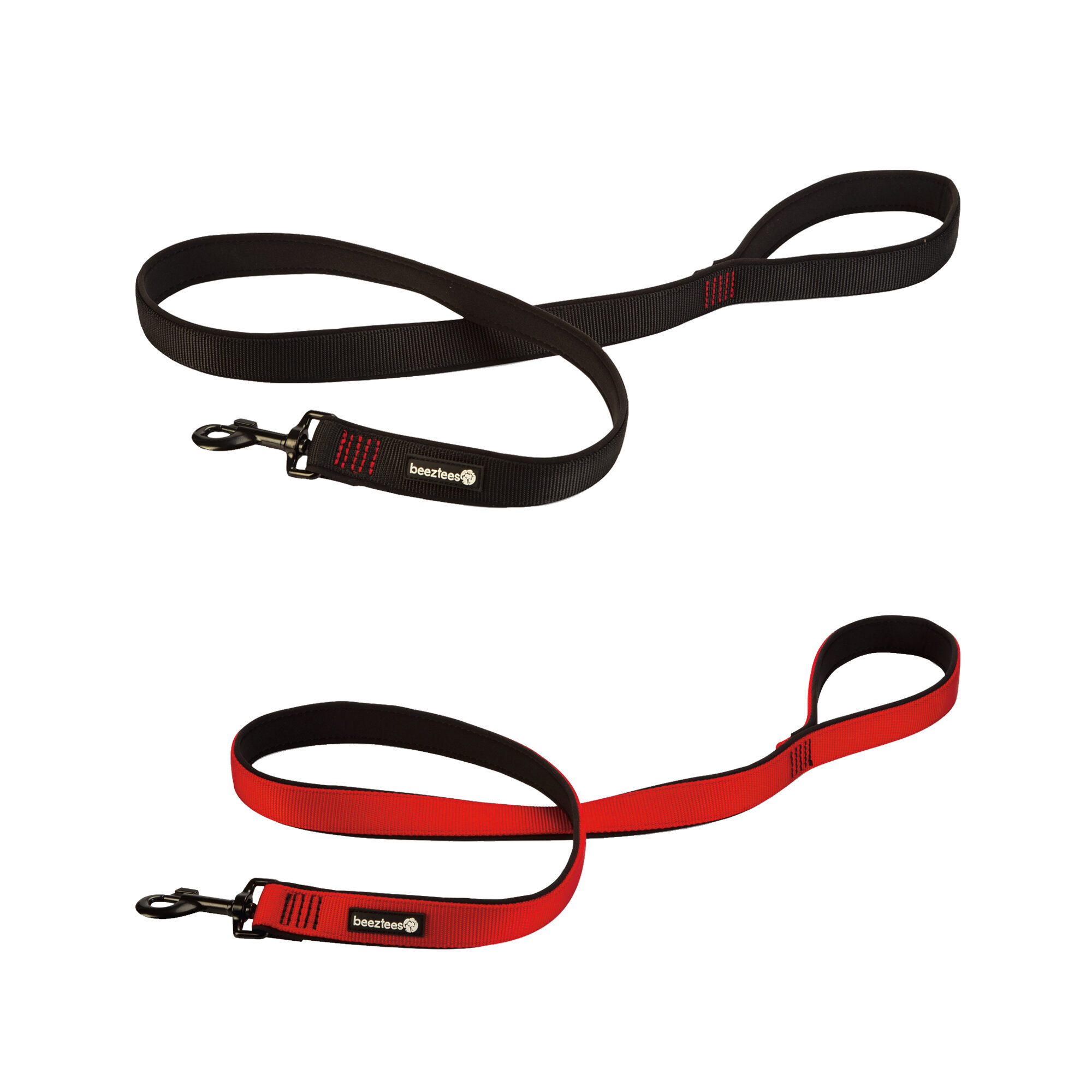 Beeztees Parinca Premium Walking Lead - Red - 120 cm x 25 mm