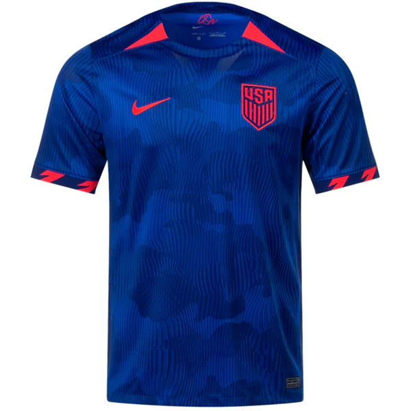 Mens United States Away Jersey 23/24 (Hyper Royal/Loyal Blue)