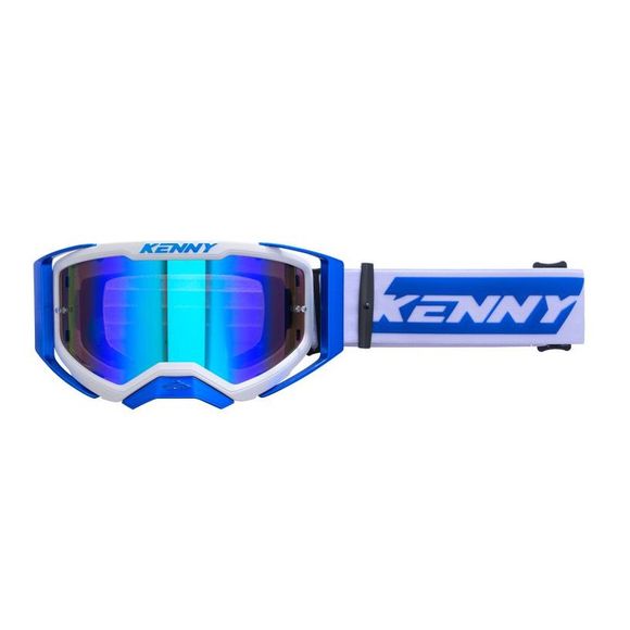 Kenny PERFORMANCE cross mask - LEVEL 2 2025 - White / BlueRef: KE2299 / 251-0702011-02