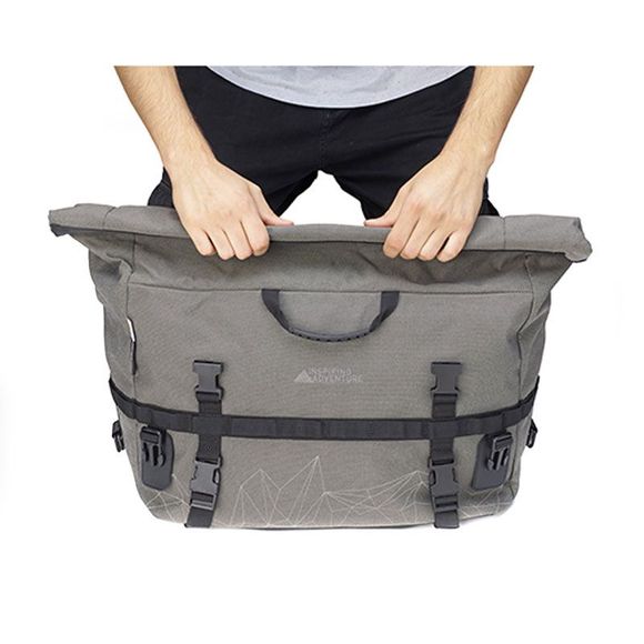 Kappa RA318 saddle bag (32 liters) Universal - GrayRef: KP1195