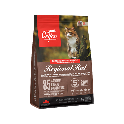Orijen Regional Red Cat Whole Prey - 1.8kg