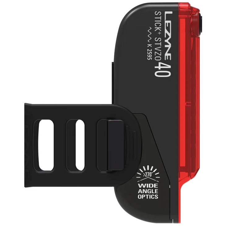Lezyne Stick+ StVZO Rear Light - black