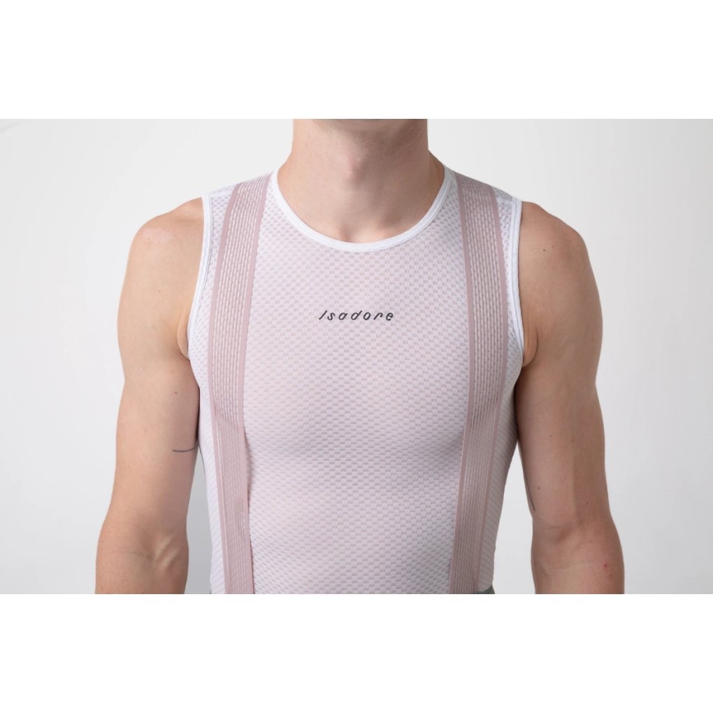 Isadore Alternative Sleeveless Baselayer Men - White