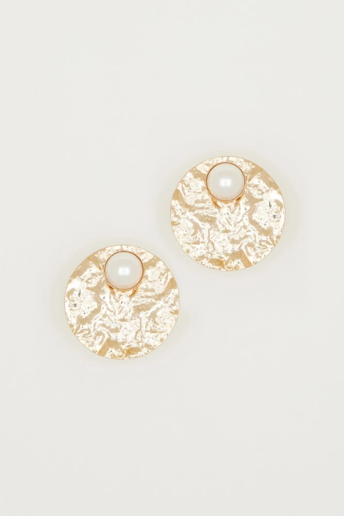 Disc earrings - GOLD