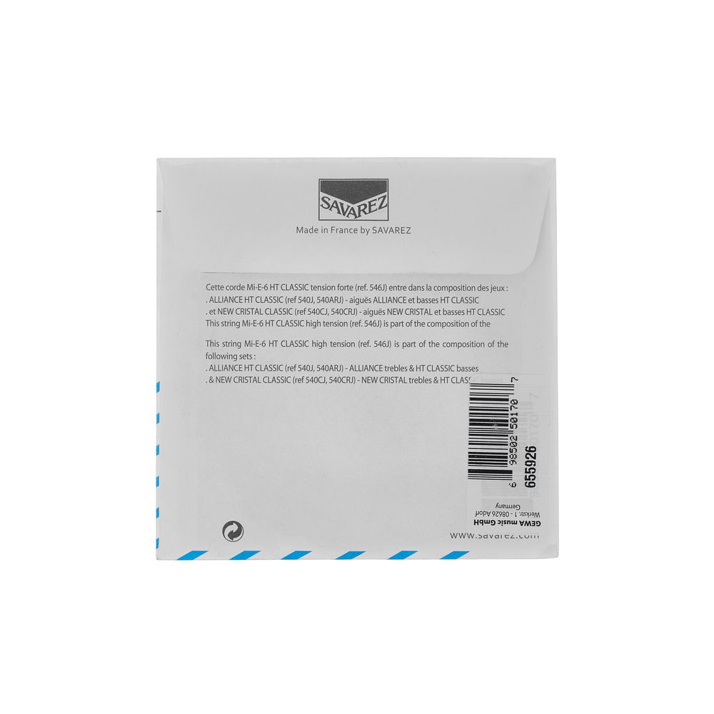 Savarez HT Classic E6w HT – Thomann Ireland